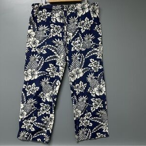 Vintage Honolua Surf Co. Cotton Hawaiian Beach Pants Large Unisex Men/Women